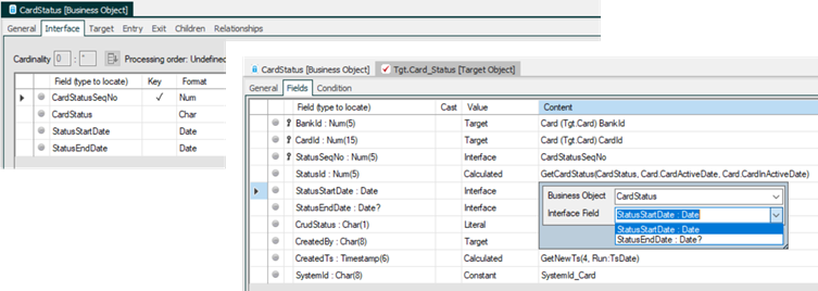 Interface Value Dialog