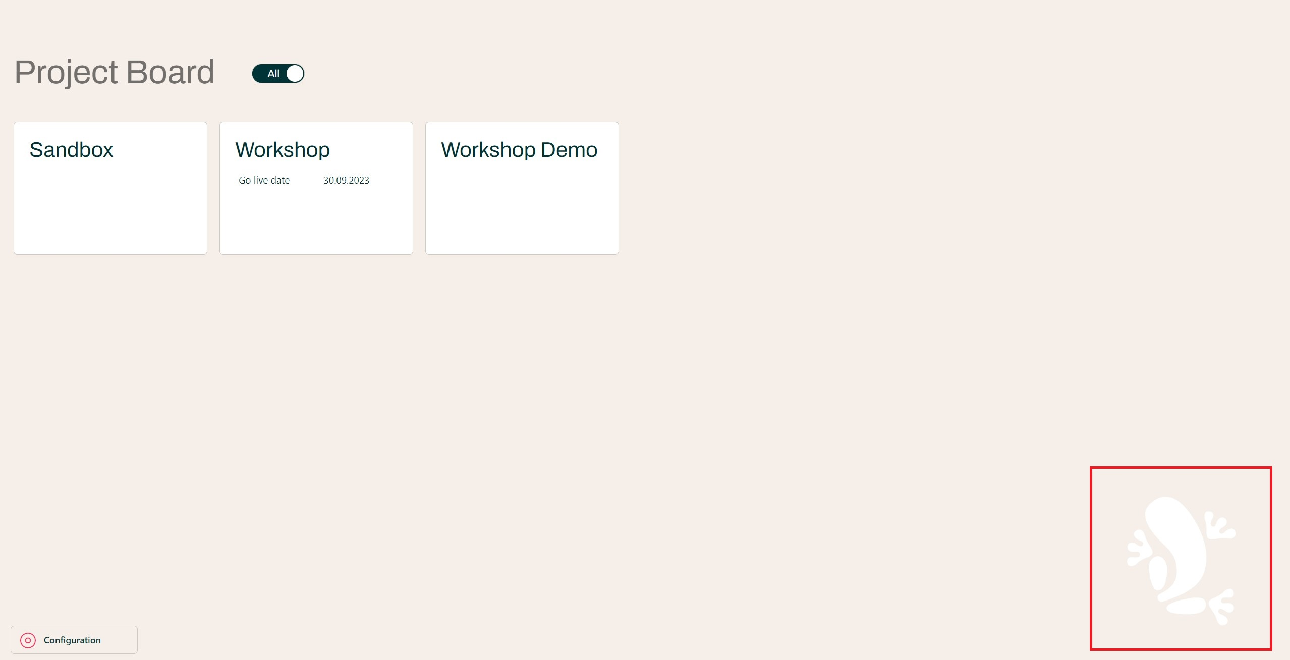 White label background watermark